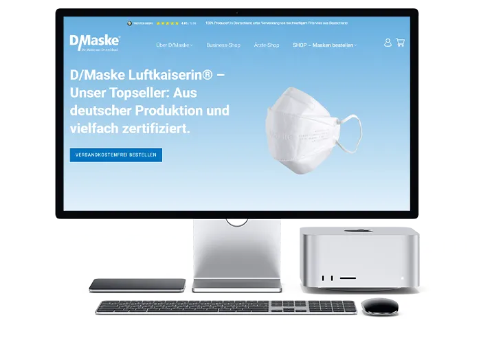 D/Maske Gutschein einlösen