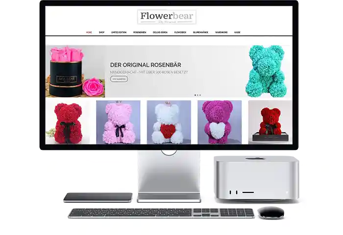 Flowerbear Gutschein einlösen