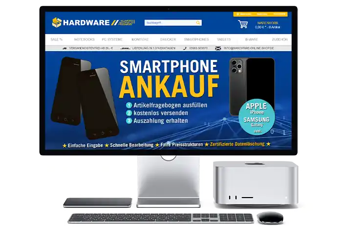 Hardware online Shop Gutschein einlösen