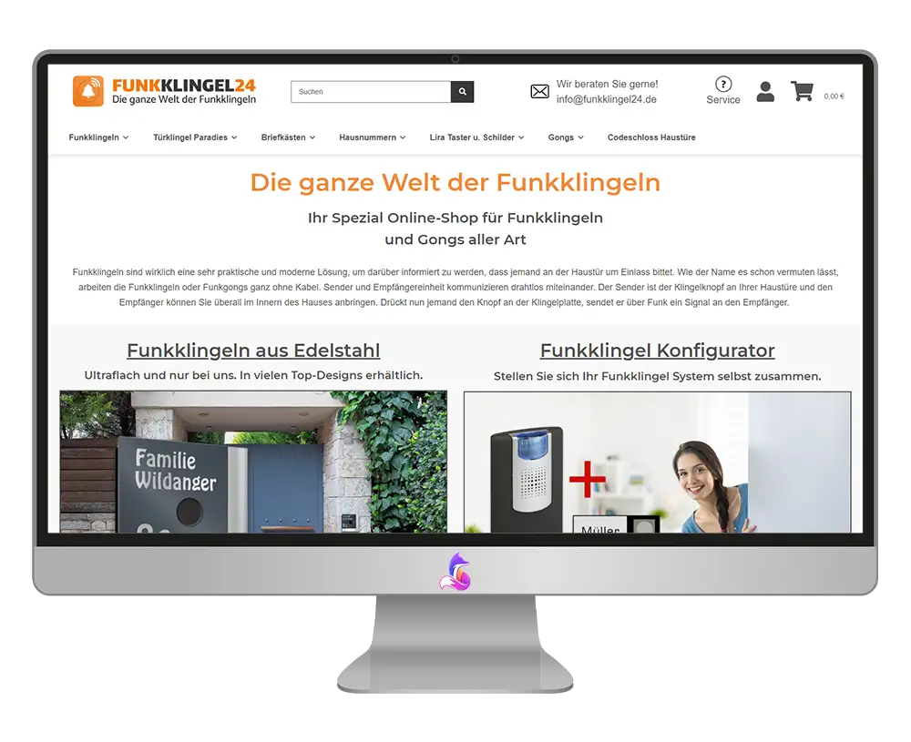 Funkklingel24 Gutschein einlösen