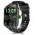 walkbee Smartwatch Fitness Tracker uhr für Damen Herren mit Telefonfunktion Smartwatch (Quadratischer 1,83“-Voll-Touch-Farbdisplay Zoll) mit drehbarer Knopf,einfache Bedienung,mit Blutdruck,Herzfrequenz,Blutsauerstoff, Schrittzähler, Atemtraining, Musiksteuerung und Fernfotografie usw., IP68 wasserdichte Sportuhr mit mehr als 100+Sportmodi, für Android IOS